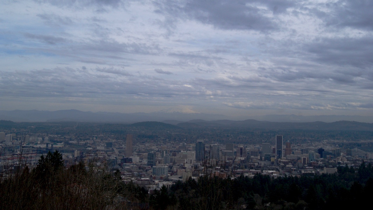 Portland view from Pittock Mansion