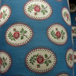 Fainting couch fabric detail