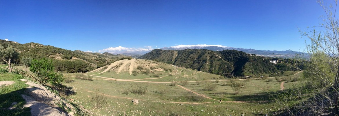 Sierra Nevadas from San Miguel Alto