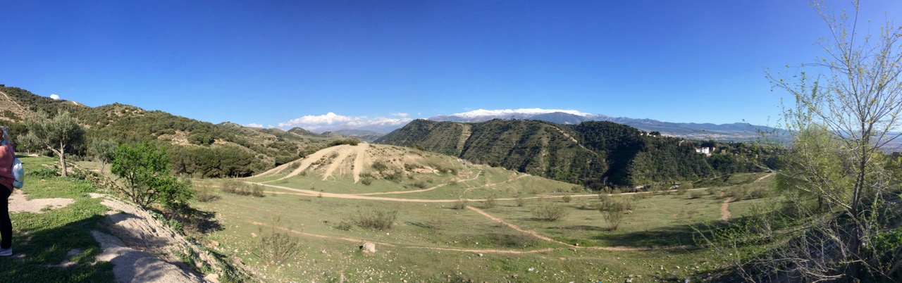 Sierra Nevadas from San Miguel Alto