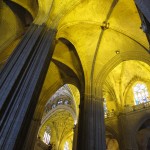 inside Sevilla's Cathedral