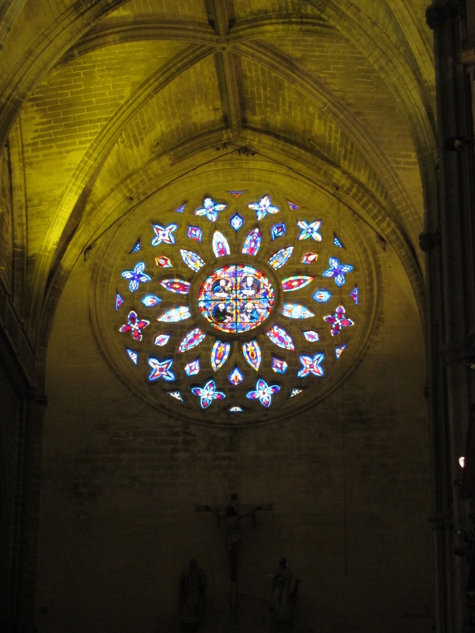 inside Sevilla's Cathedral