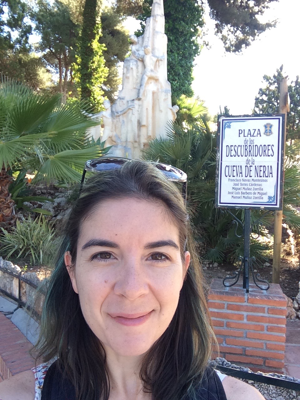 Outside the Caves of Nerja