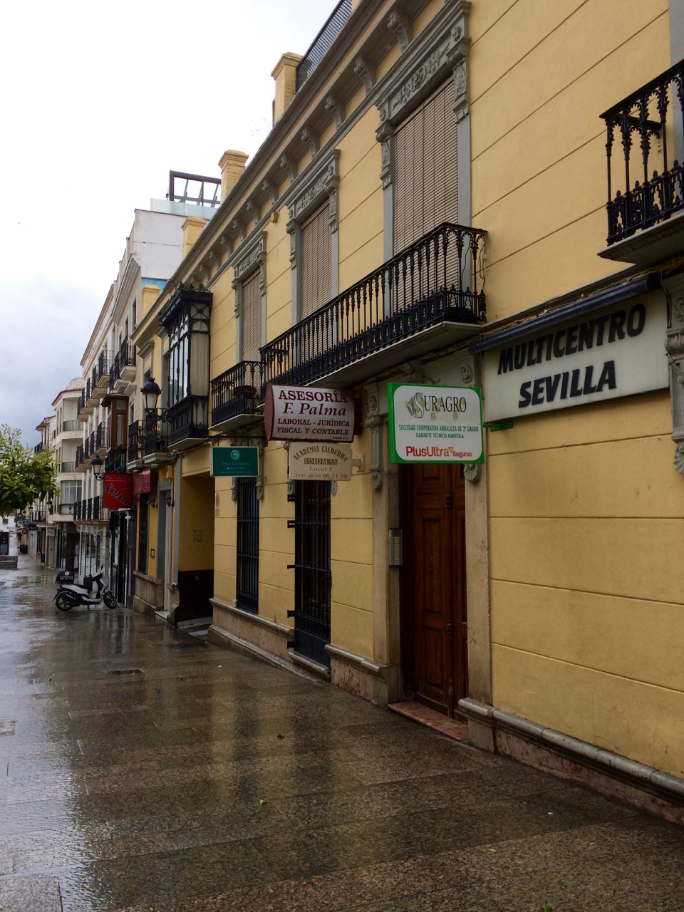 Wet Streets of Ronda