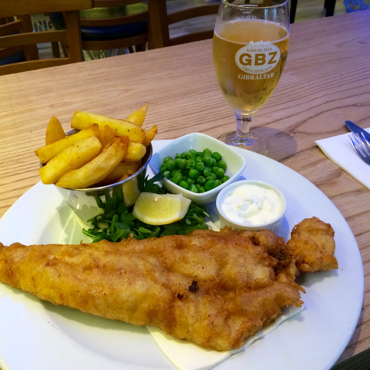 Fish and Chips at Star Bar