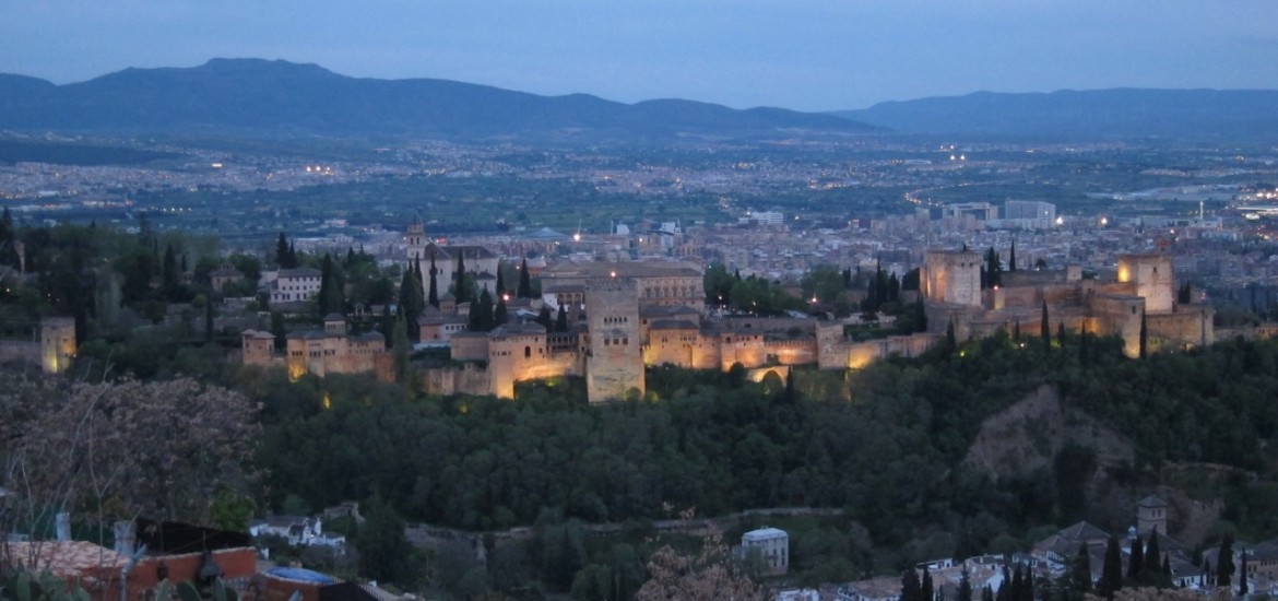 Alhambra at Sunset