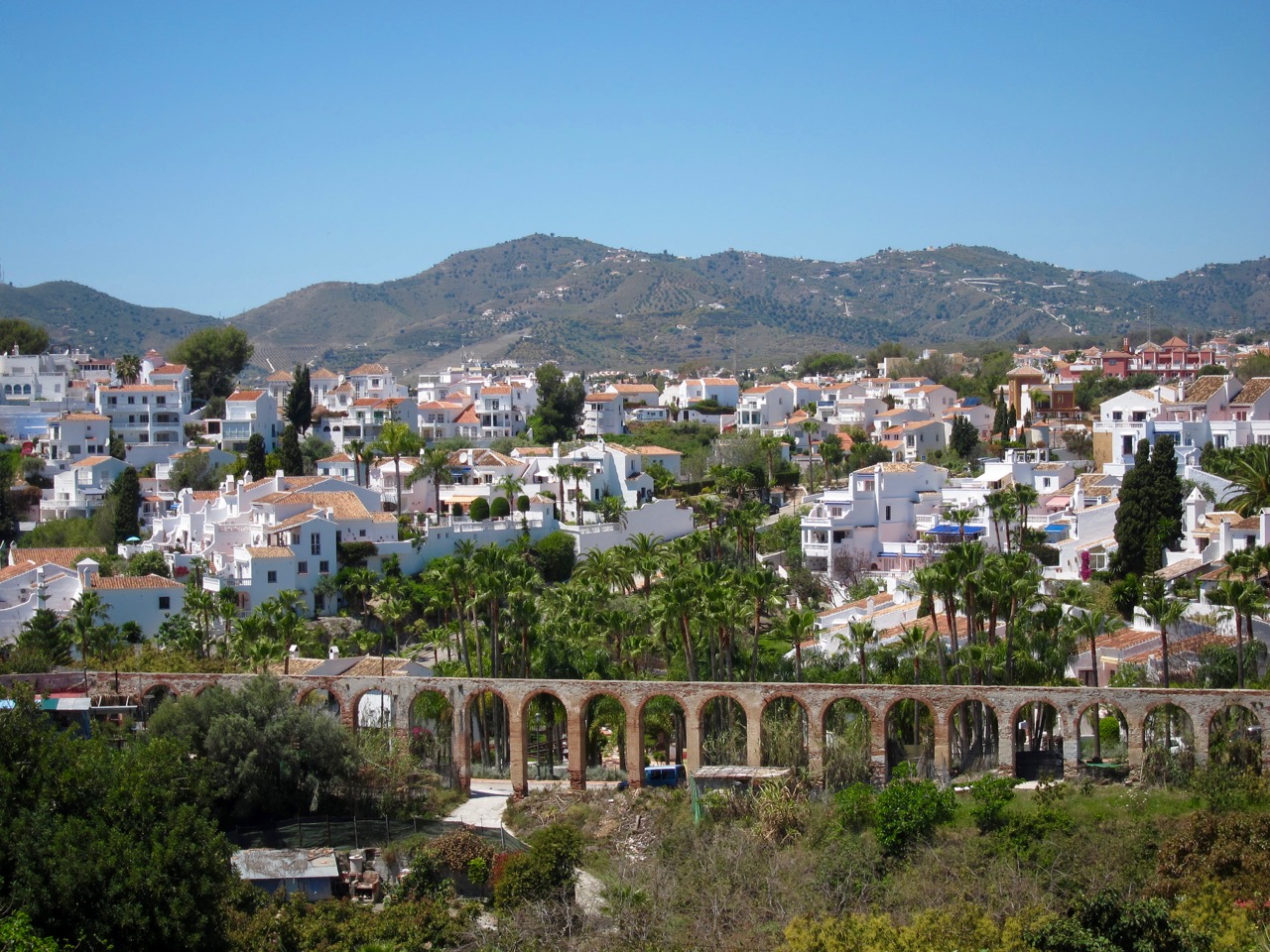 Nerja, with old Aqueduct