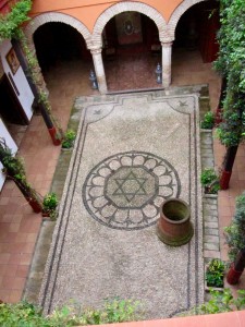 Patio in the Casa de Sefarad