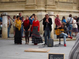 Getting Ready for Street Flamenco