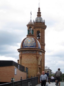 Tiled Dome of chapel of El Carmen