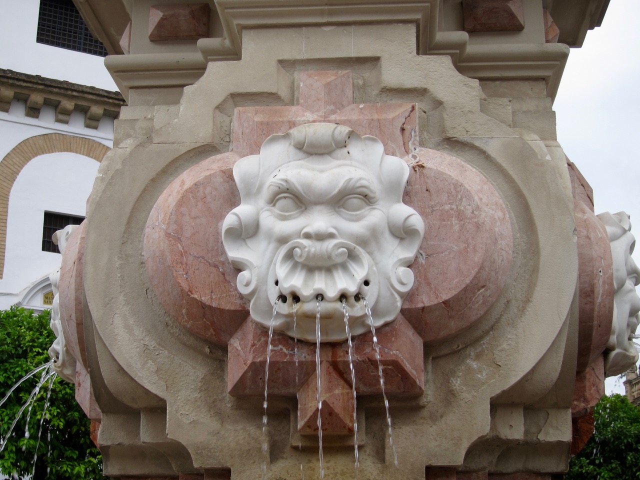 Fountain Face by the Cathedral