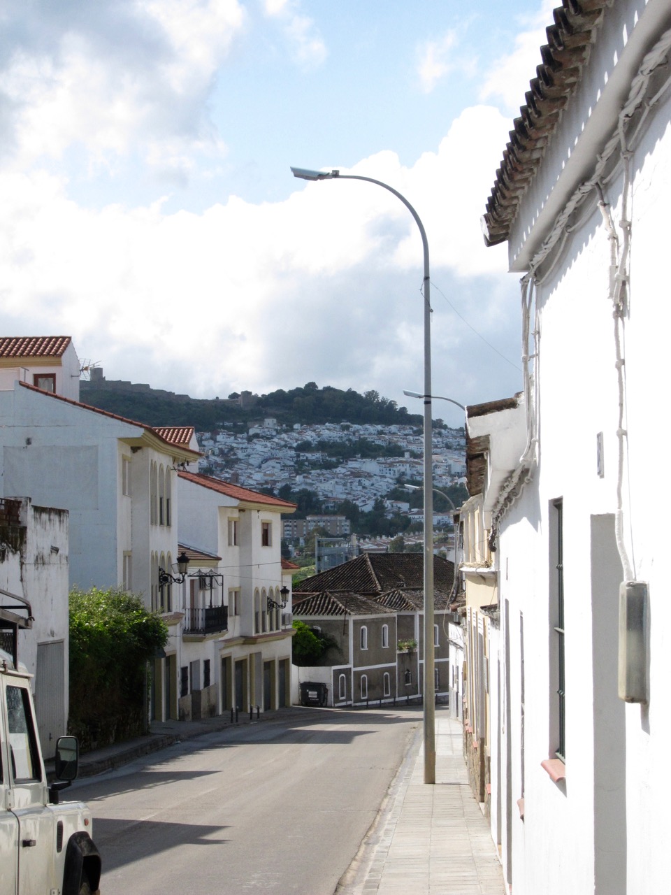 View from Station to Town