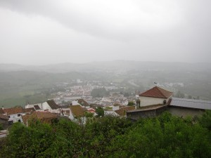 Jimena de la Frontera in the rain