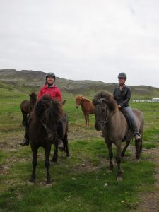 With Mandi in Reykjavik