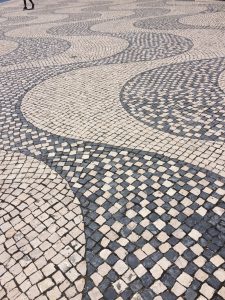 Portuguese Pavement near Padrão dos Descobrimentos