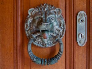 Lion Knocker