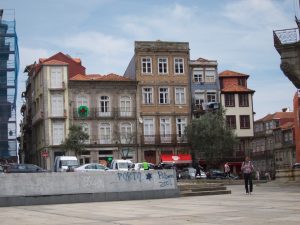 Porto Buildings with Azulejo